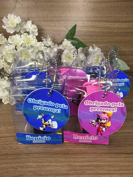 Relógio Digital Infantil com Caixinha Personalizada Sonic