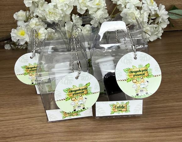 Relógio Digital Infantil com Caixinha Personalizada Safari