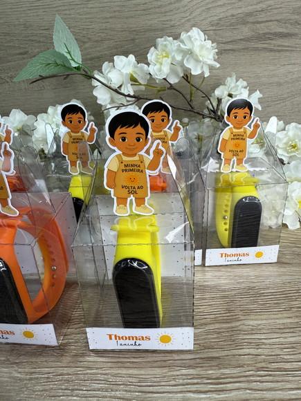 Relógio Digital Infantil com Caixinha Personalizada.