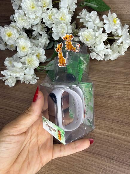Relógio Digital Infantil com Caixinha Personalizada.rei Leão