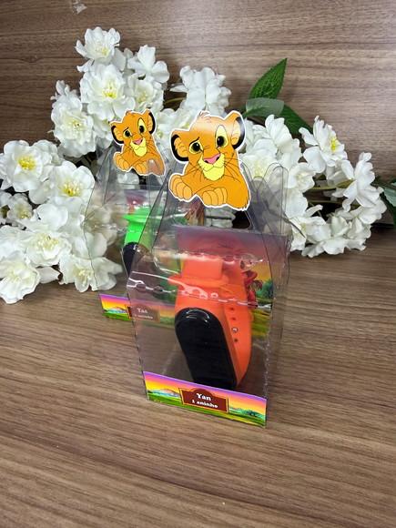 Relógio Digital Infantil com Caixinha Personalizada.rei Leão
