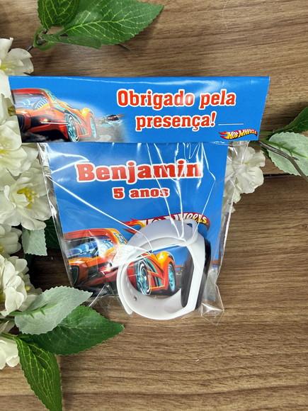 Relógio Digital Infantil Personalizado Hotwheels