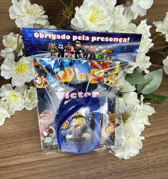 Relógio Digital Infantil Personalizado Roblox