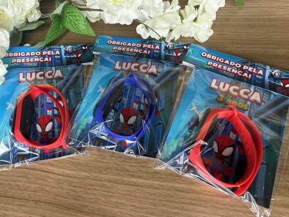 Relógio Digital Infantil Personalizado Spidey e Seus Amigos