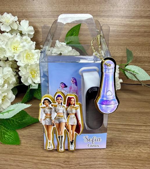Relógio Digital Luxo com Caixa Personalizada Guerreiras Kpop