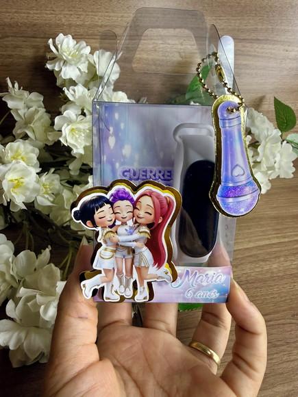 Relógio Digital Luxo com Caixa Personalizada Guerreiras Kpop