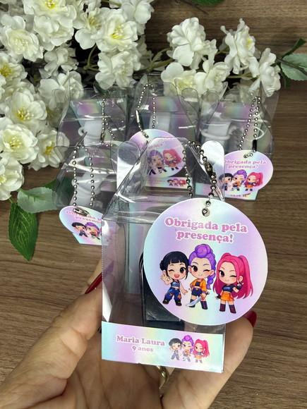 Relógio Infantil com Caixinha Personalizada Guerreiras K-pop