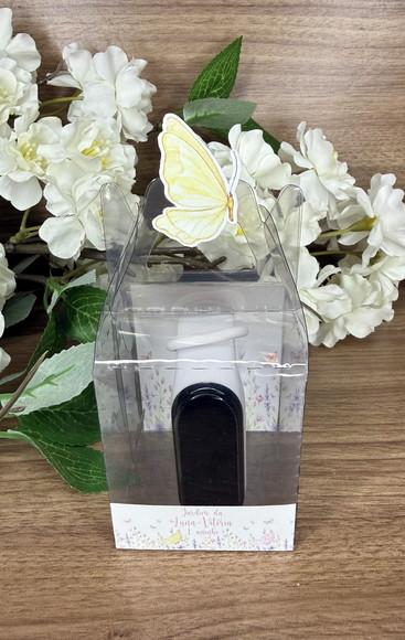 Relógio Infantil com Caixinha Personalizada Jardim Borboleta