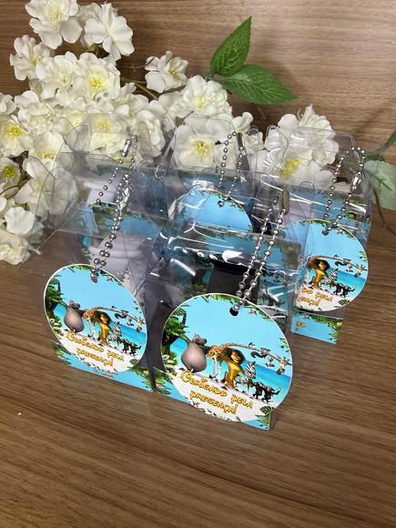 Relógio Infantil com Caixinha Personalizada Madagascar