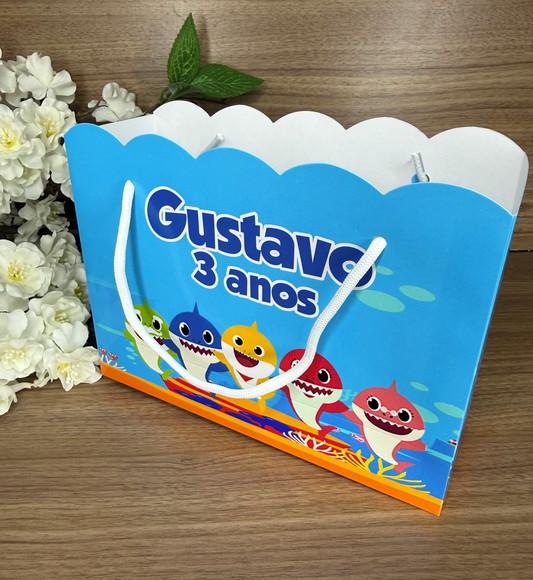Sacola Nuvem Personalizada Baby Shark