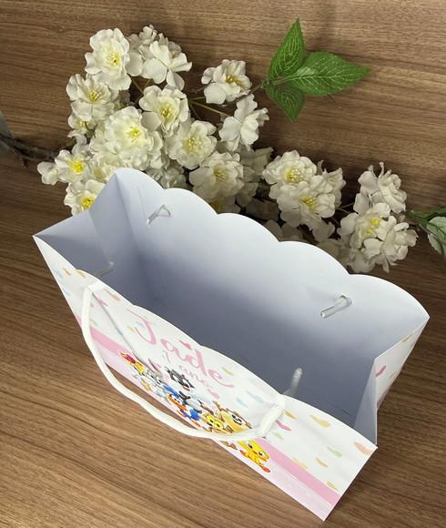 Sacola Nuvem Personalizada Baby Looney Tunes