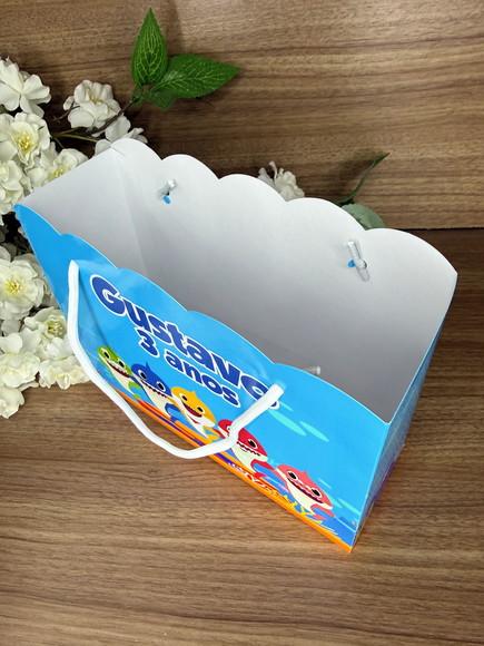 Sacola Nuvem Personalizada Baby Shark