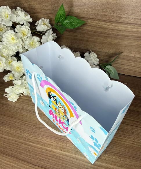 Sacola Nuvem Personalizada Bluey