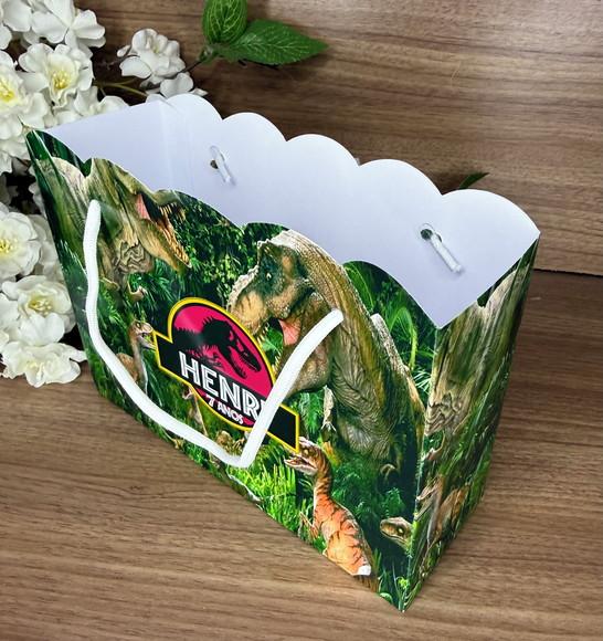Sacola Nuvem Personalizada Dinossauro