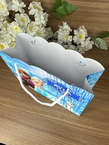 Sacola Nuvem Personalizada Frozen