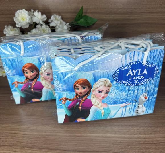 Sacola Nuvem Personalizada Frozen