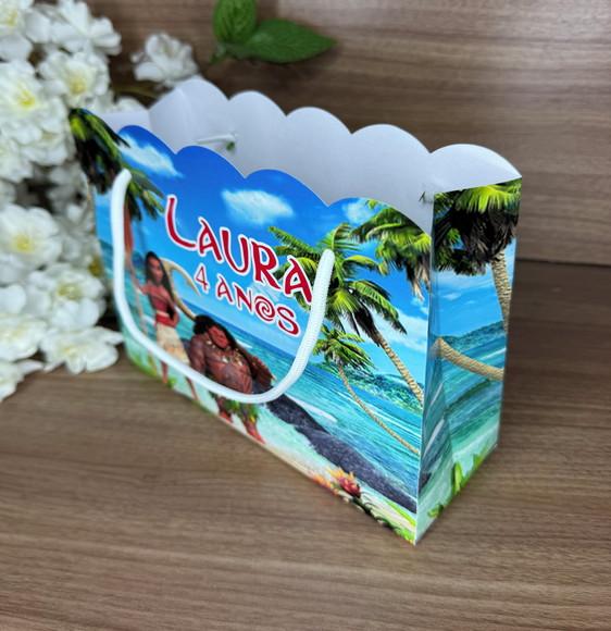 Sacola Nuvem Personalizada Moana