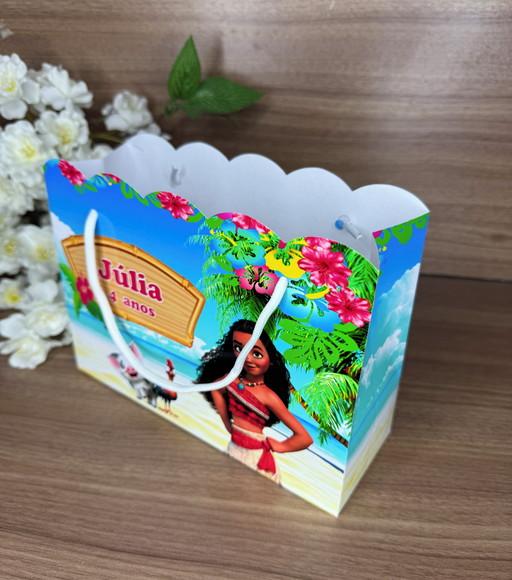 Sacola Nuvem Personalizada Moana