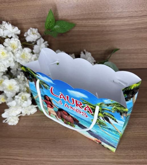 Sacola Nuvem Personalizada Moana