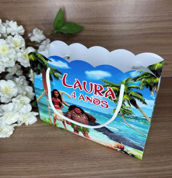Sacola Nuvem Personalizada Moana