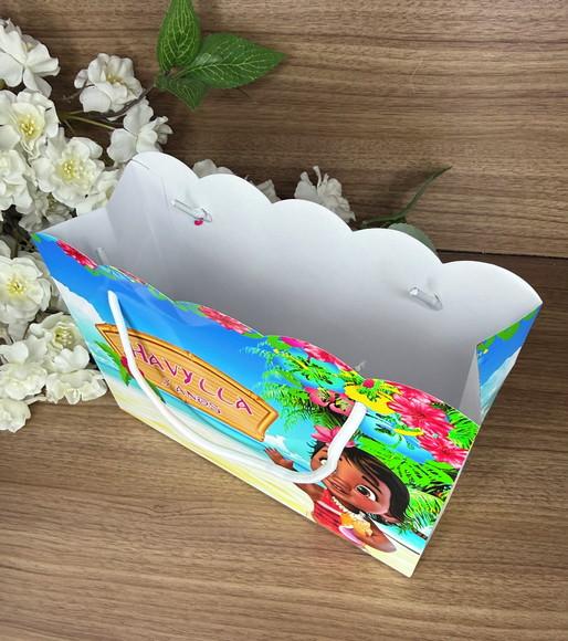 Sacola Nuvem Personalizada Moana Cute