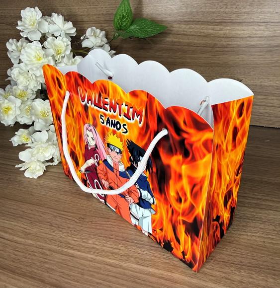 Sacola Nuvem Personalizada Naruto