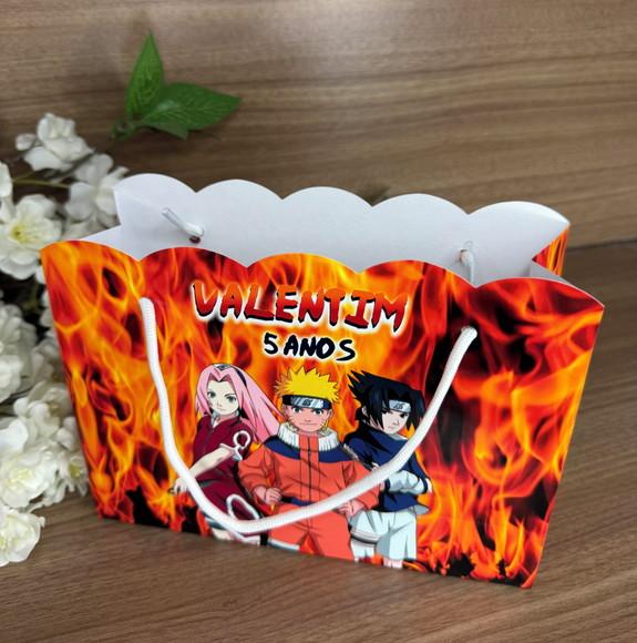 Sacola Nuvem Personalizada Naruto