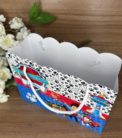 Sacola Nuvem Personalizada Patrulha Canina