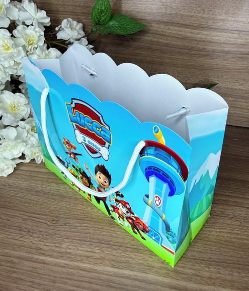 Sacola Nuvem Personalizada Patrulha Canina