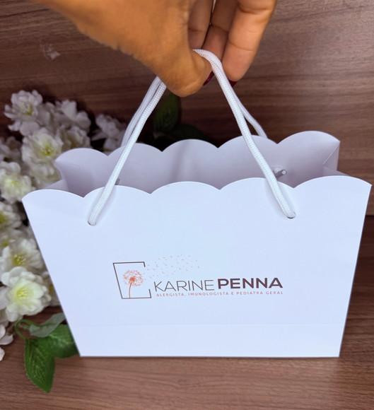 Sacola Nuvem Personalizada Primeira para Lojas (atacado)
