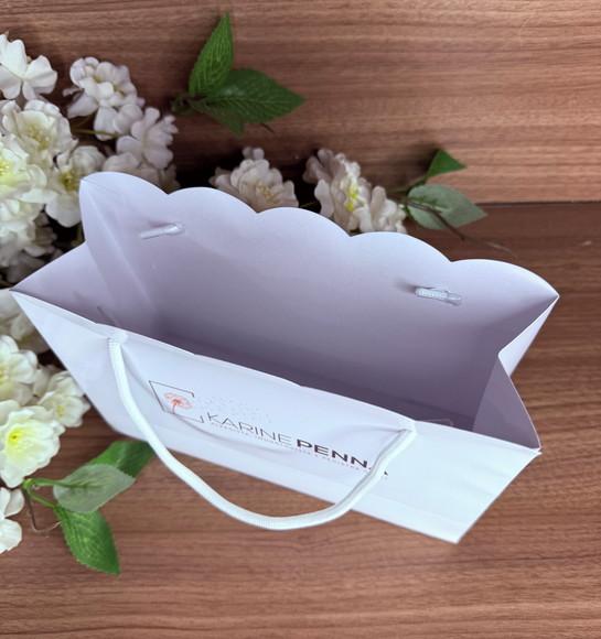 Sacola Nuvem Personalizada Primeira para Lojas (atacado)