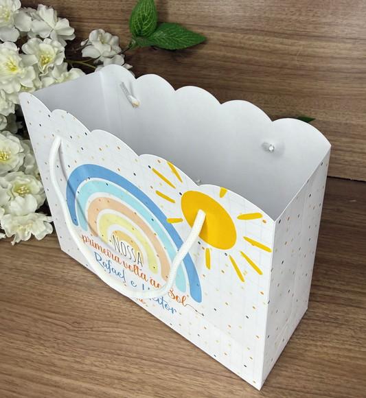 Sacola Nuvem Personalizada Primeira Volta ao Sol
