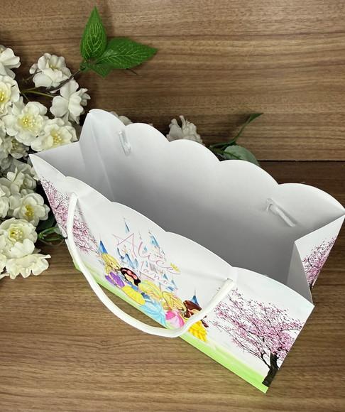 Sacola Nuvem Personalizada Princesas Cute