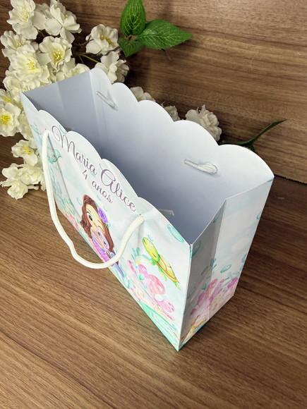 Sacola Nuvem Personalizada Sereia