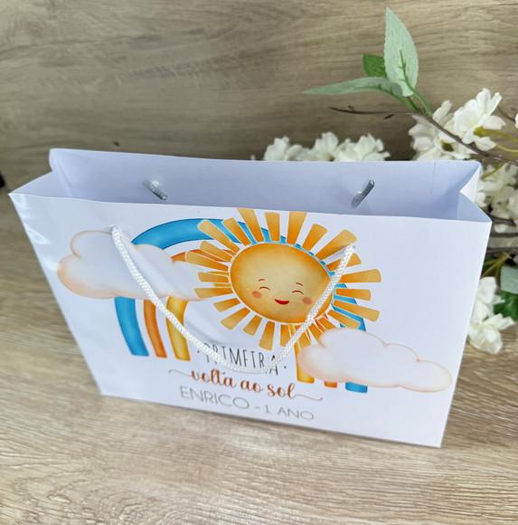 Sacola Personalizada 20x15 a Primeira Volta ao Sol