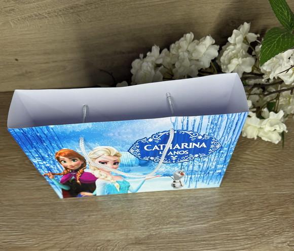 Sacola Personalizada 23x15 Frozen