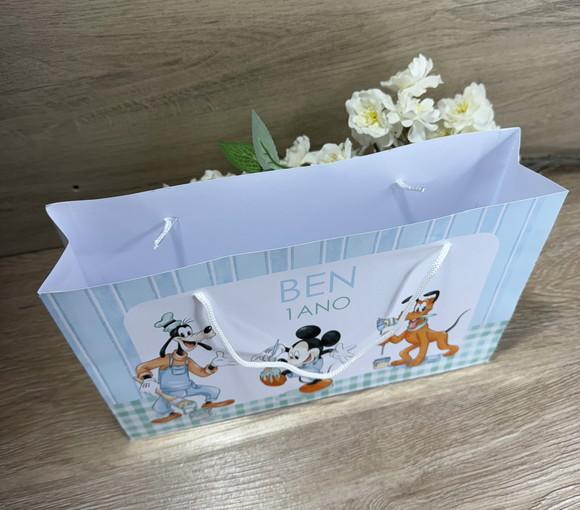 Sacola Personalizada G 27x18 cm (qualquer Tema)