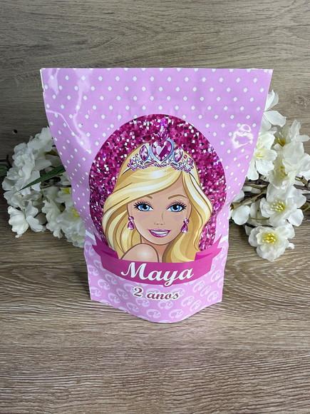 Saquinho Zip Lock Personalizado 19x12 Barbie