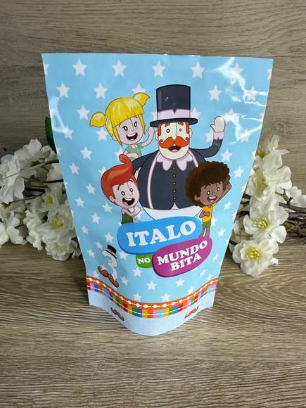 Saquinho Zip Lock Personalizado 19x12 Mundo Bita