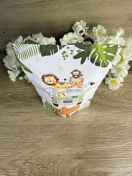 Saquinho Zip Lock Personalizado 19x12 Safari