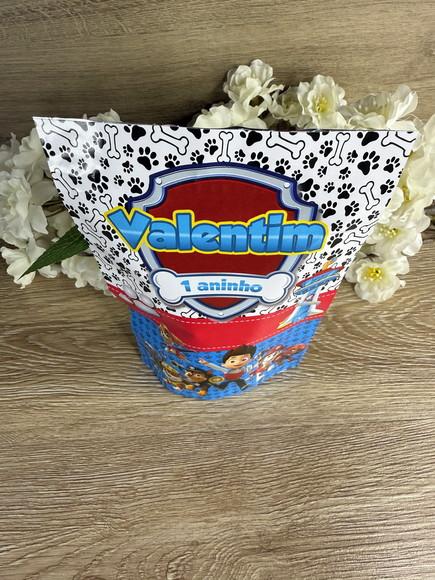 Saquinho Zip Lock Personalizado 19x12 Patrulha Canina