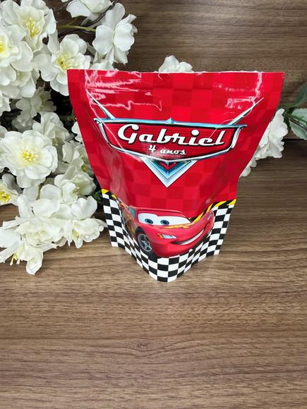Saquinho Zip Lock Personalizado Carros 15x10