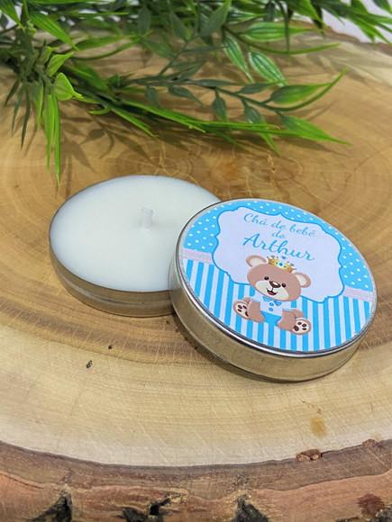 Vela Aromática Chá de Bebê Ursinho