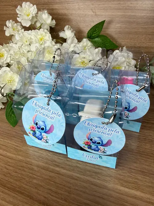 Relógio Digital Infantil com Caixinha Personalizada Stitch
