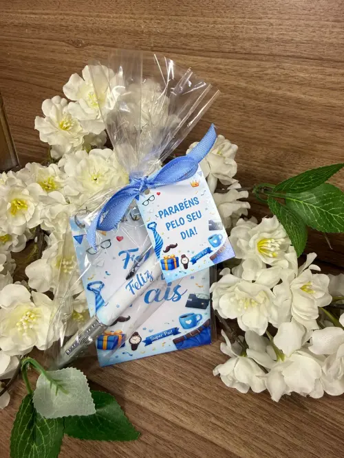 Bloquinho Personalizado com Caneta Dia dos Pais