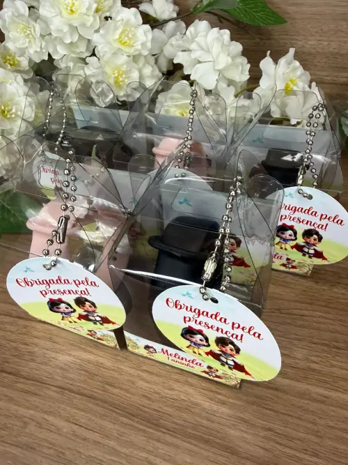 Relógio Digital Infantil com Caixinha Personalizada Branca de Ne