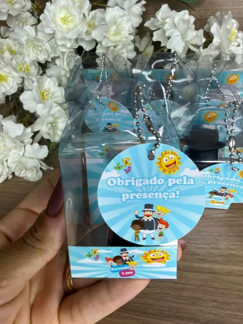 Relógio Digital Infantil com Caixinha Personalizada Mundo Bita