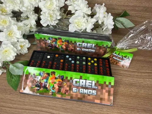 Dominó Personalizado Minecraft