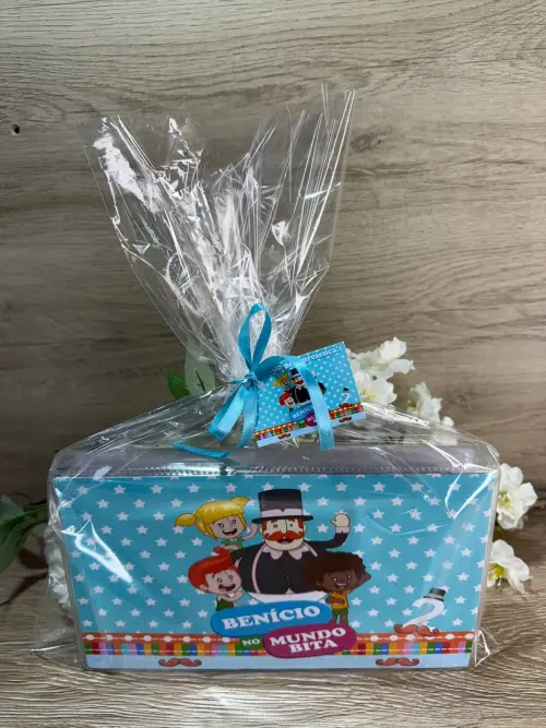 Estojo de Pintura Personalizado Luxo 50 Peças Mundo Bita