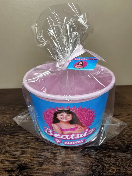 Balde Personalizado 1,5 l Barbie